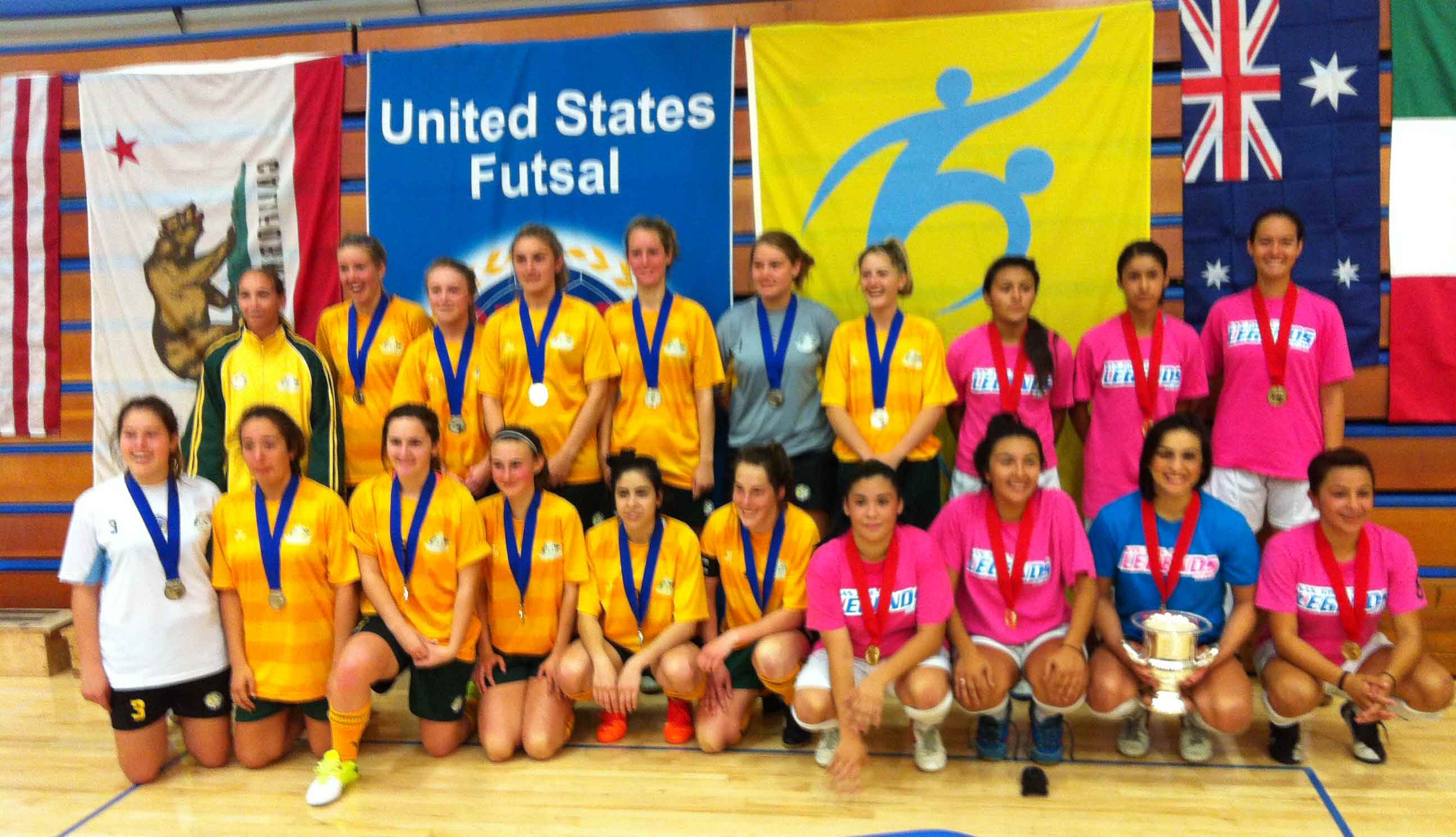 USA Australia Women's Futsal