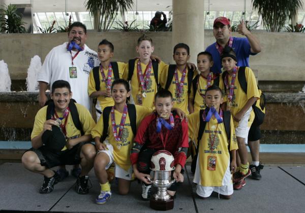 U11 BOYS NATIONAL CHAMPIONS GOLD:  MACSA