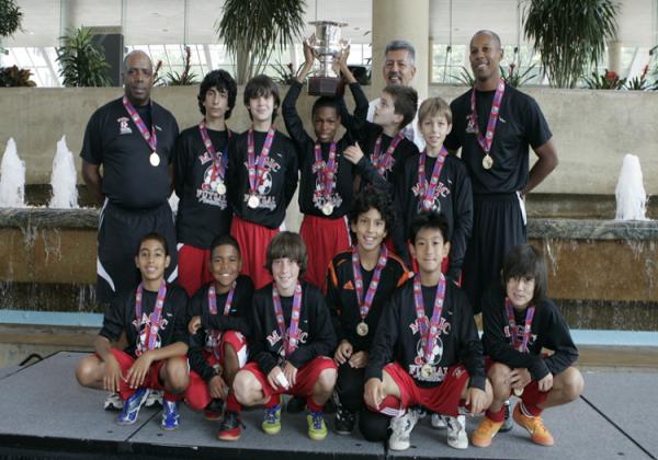 U12 BOYS NATIONAL CHAMPIONS GOLD:  MAGIC SANTOS