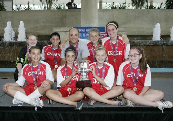 U14 GIRLS NATIONAL CHAMPIONS GOLD:  DB CRUSH