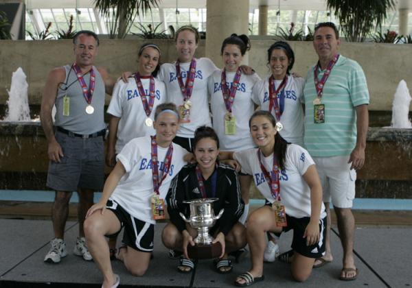 WOMEN OPEN NATIONAL CHAMPIONS GOLD:   HPC EAGLES